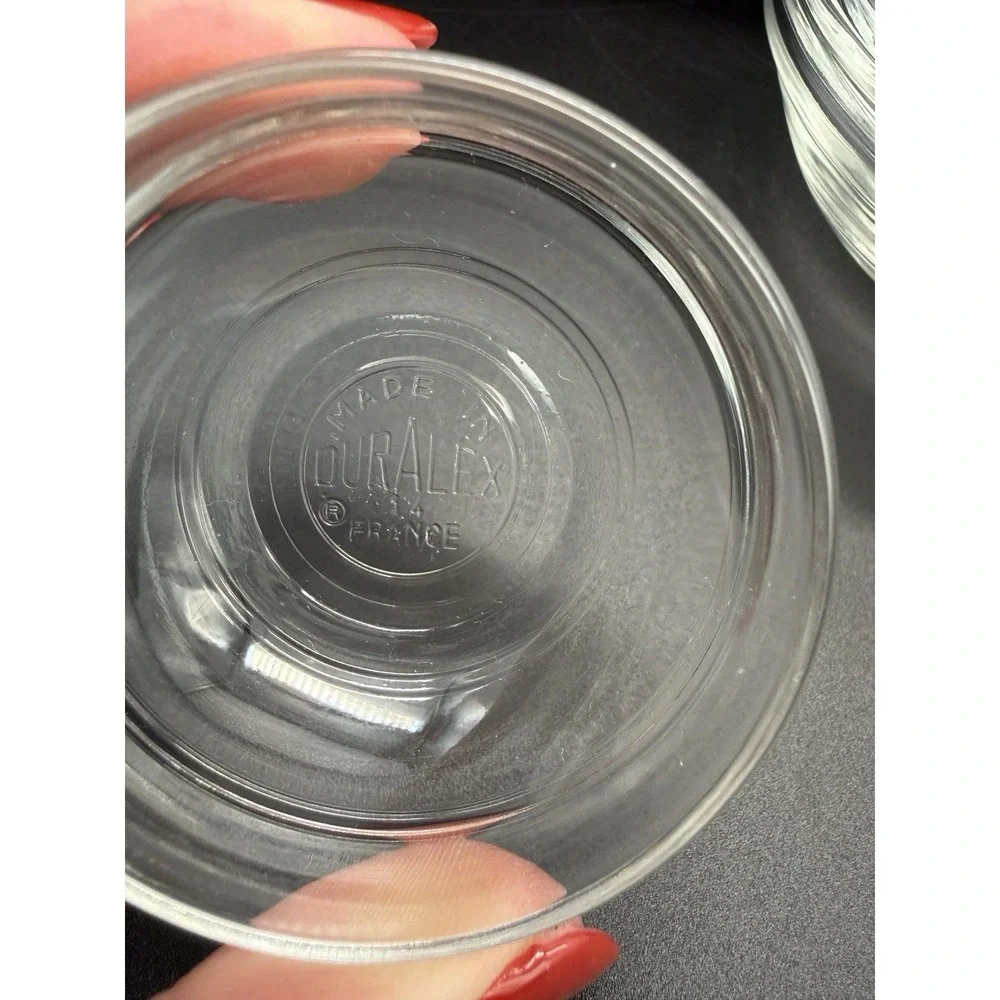 Set of 4 DURALEX Nesting Small Prep Bowls Made in France‎